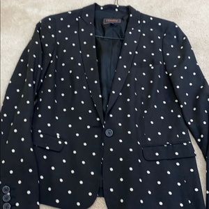 Madewell Polka dot blazer size 4